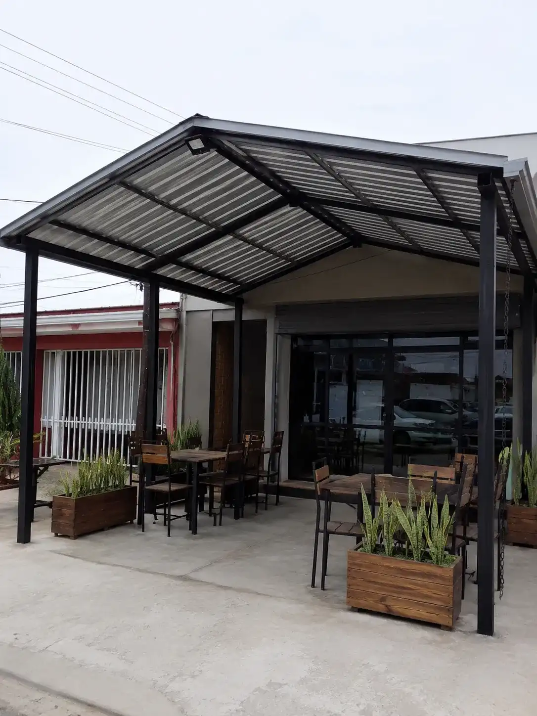 techo de lámina estructural para patio en Ciudad Juárez